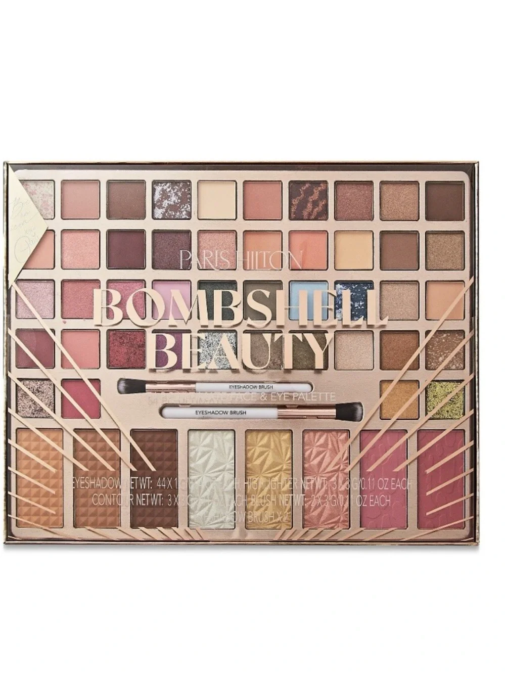 Paris Hilton Bombshell Beauty 54-Piece Ultimate Face & Eye Palette